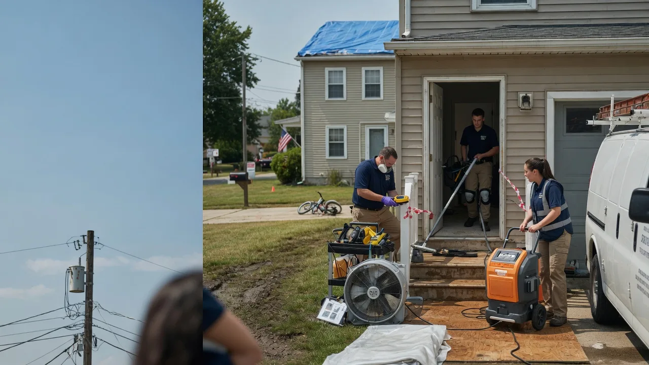 Water Damage Repair in Stratford, WI near me